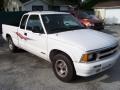 1997 Olympic White Chevrolet S10 LS Extended Cab  photo #3