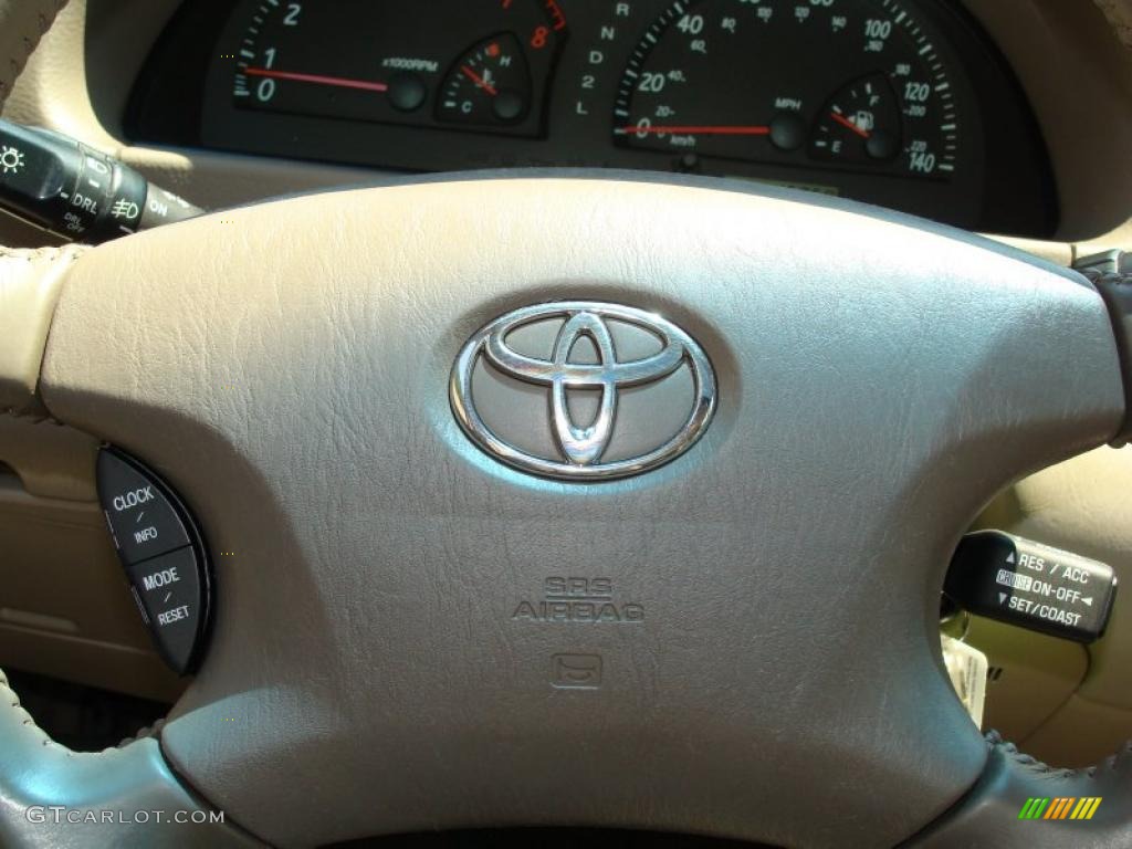 2004 Camry XLE - Black / Taupe photo #26