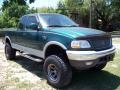 1999 Amazon Green Metallic Ford F150 XLT Extended Cab 4x4  photo #3