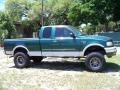 1999 Amazon Green Metallic Ford F150 XLT Extended Cab 4x4  photo #4