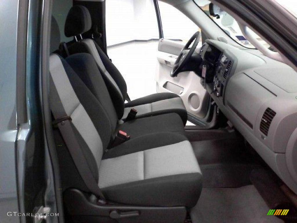 2009 Silverado 1500 LS Regular Cab - Blue Granite Metallic / Dark Titanium photo #9