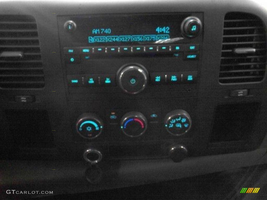 2009 Silverado 1500 LS Regular Cab - Blue Granite Metallic / Dark Titanium photo #13