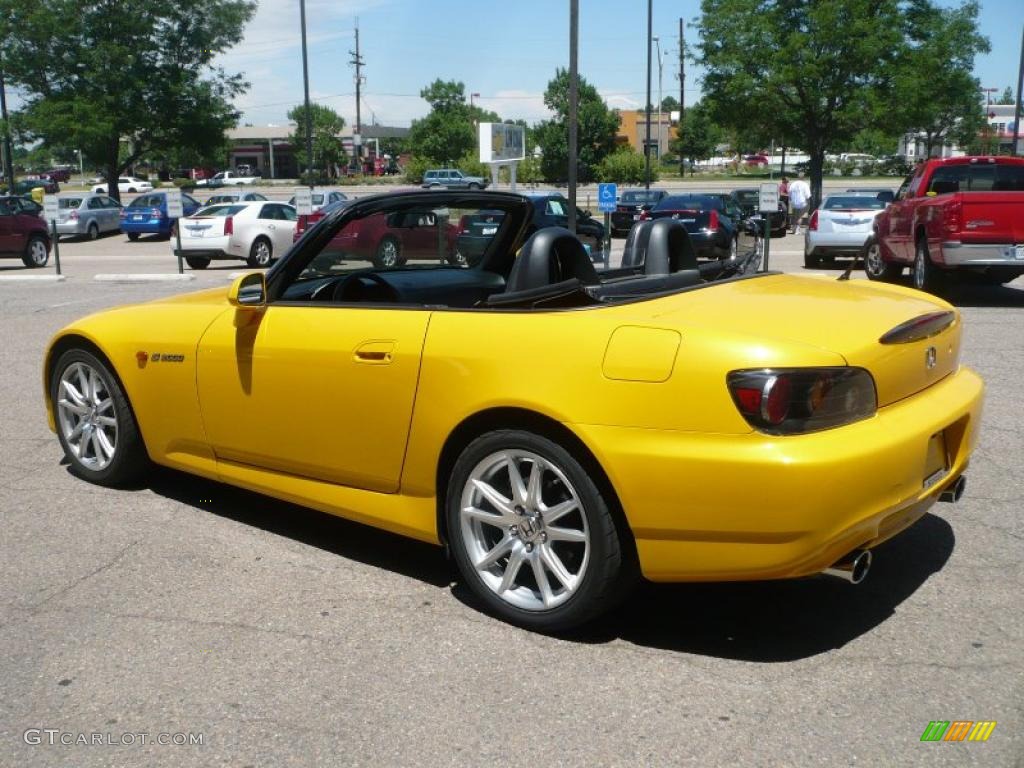 2004 S2000 Roadster - Rio Yellow / Black photo #4