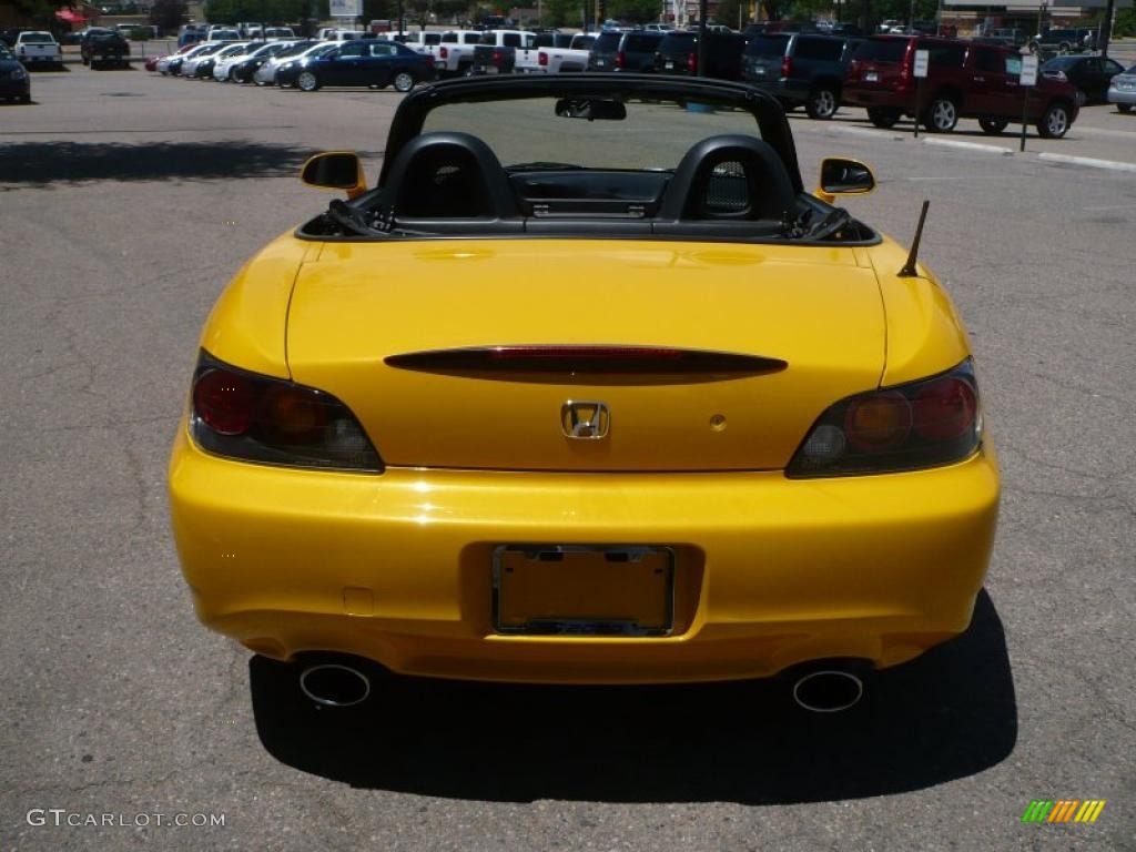 2004 S2000 Roadster - Rio Yellow / Black photo #5