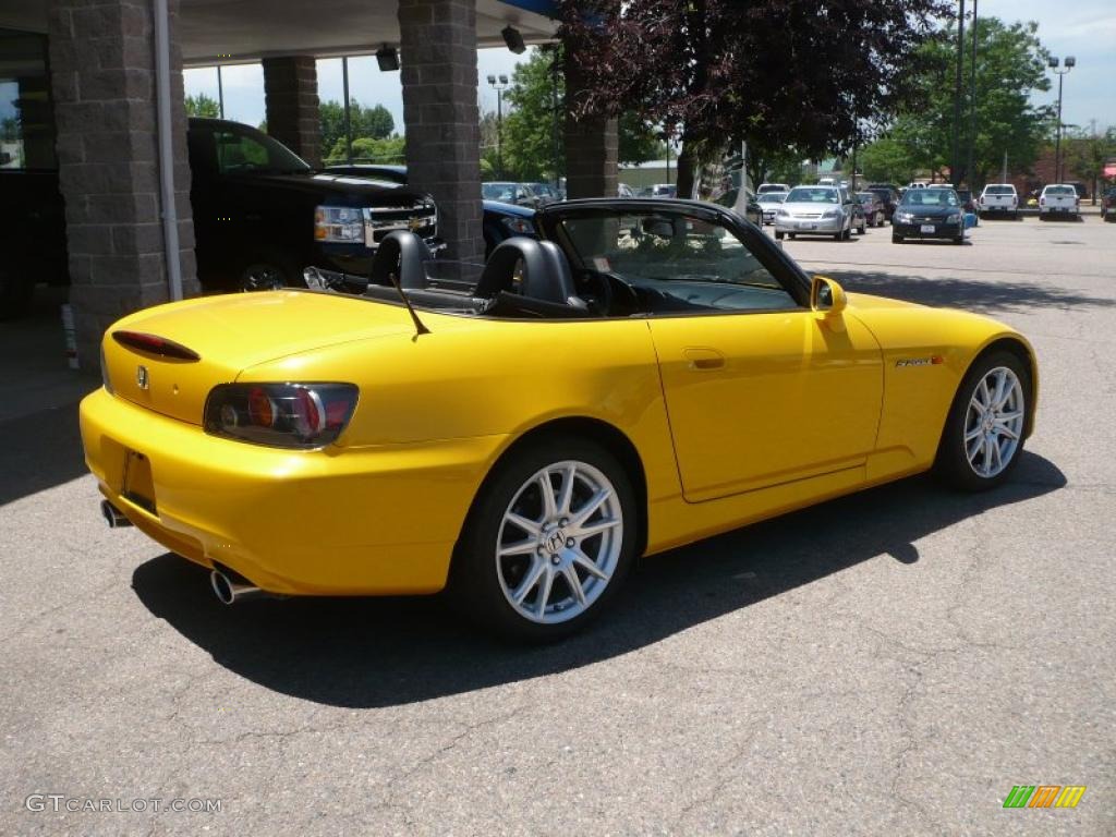 2004 S2000 Roadster - Rio Yellow / Black photo #6