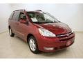 Salsa Red Pearl 2005 Toyota Sienna XLE Limited AWD