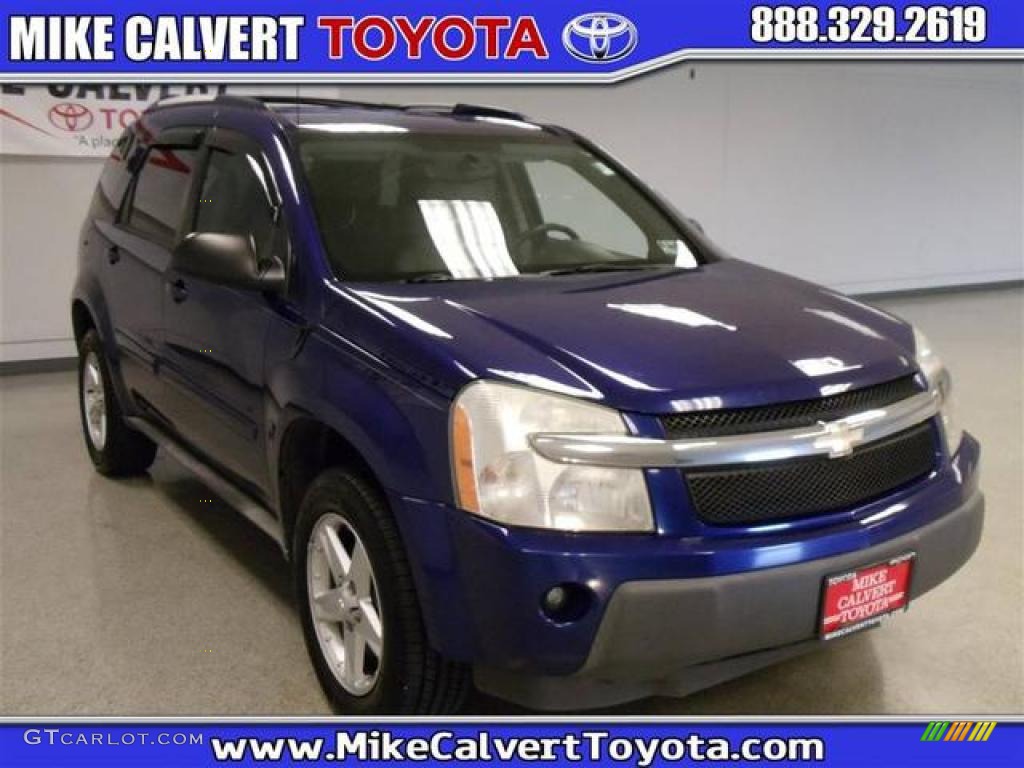 2005 Equinox LT - Laser Blue Metallic / Light Gray photo #1