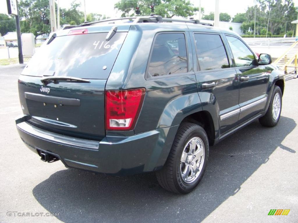 2005 Grand Cherokee Laredo - Deep Beryl Green Pearl / Medium Slate Gray photo #5