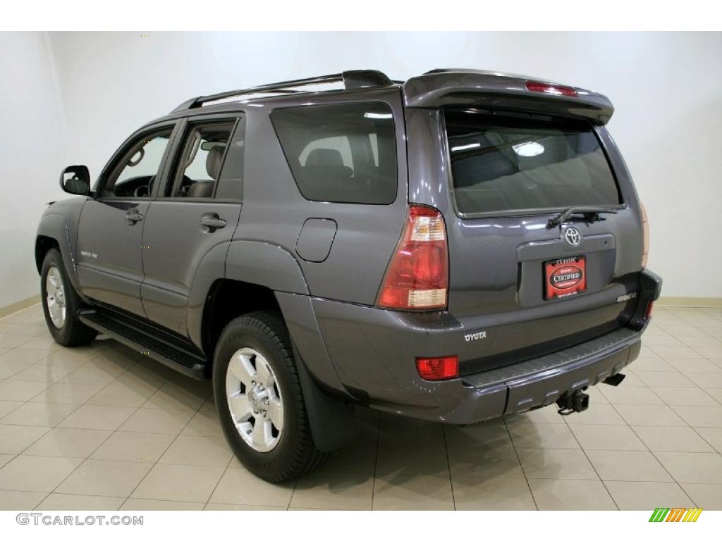 2005 4Runner Limited 4x4 - Galactic Gray Mica / Stone photo #5