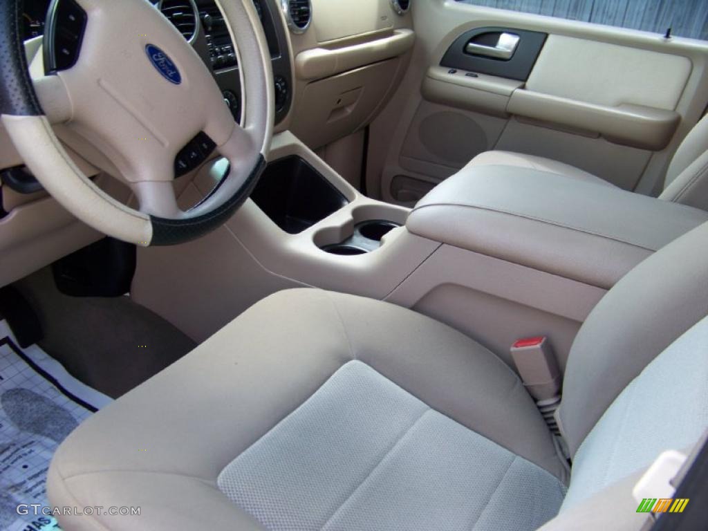 2003 Expedition XLT - Arizona Beige Metallic / Medium Parchment photo #9