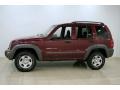 2002 Dark Garnet Red Pearlcoat Jeep Liberty Sport 4x4  photo #4