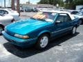 1994 Brilliant Blue Metallic Pontiac Sunbird LE Convertible  photo #3