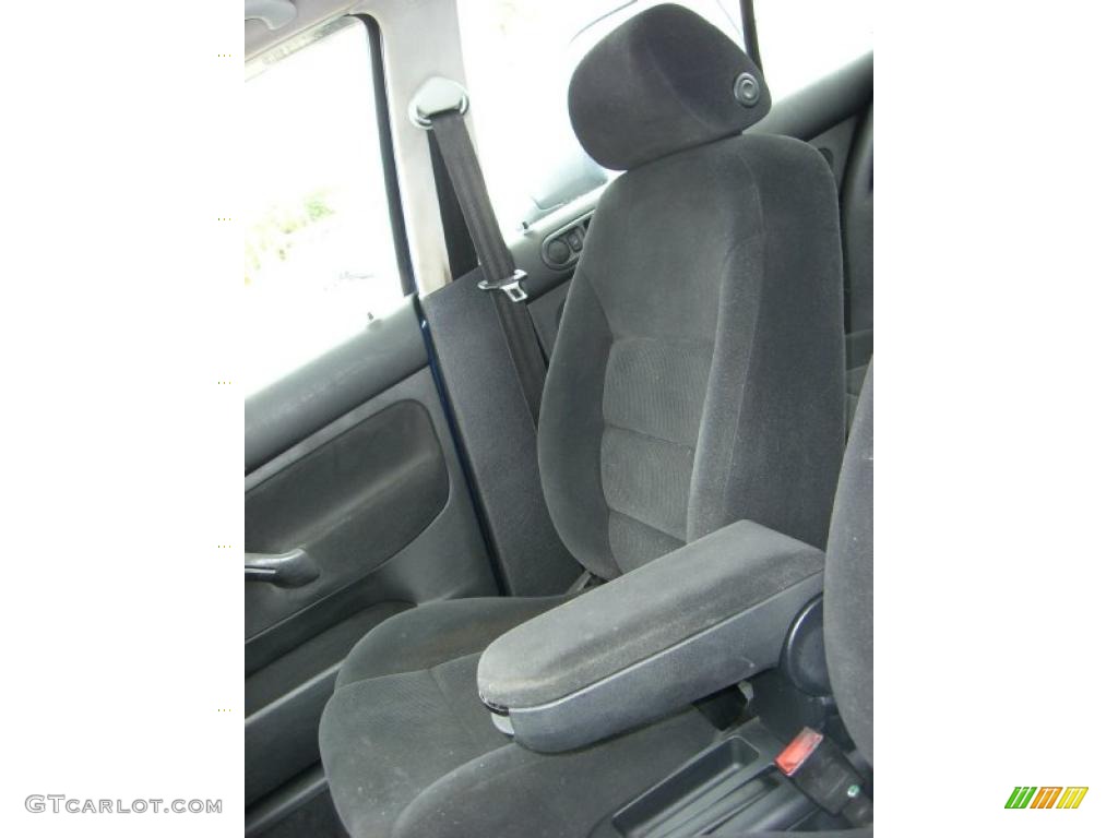 2002 Jetta GLS 1.8T Sedan - Galactic Blue Pearl / Black photo #8