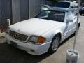 1991 Arctic White Mercedes-Benz SL Class 500 SL Roadster  photo #2