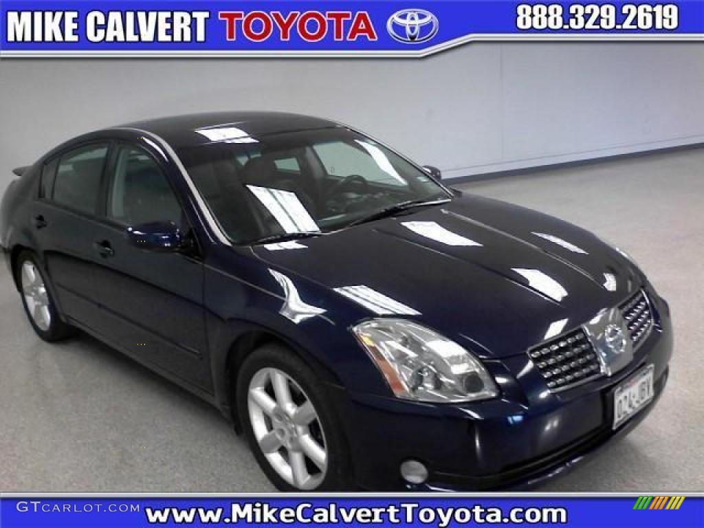 2006 Maxima 3.5 SE - Majestic Blue Metallic / Black photo #1