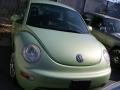 2001 Cyber Green Metallic Volkswagen New Beetle GL Coupe  photo #3