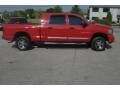 2006 Flame Red Dodge Ram 1500 Laramie Mega Cab 4x4  photo #2