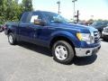 2010 Dark Blue Pearl Metallic Ford F150 XLT SuperCab  photo #1