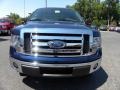 2010 Dark Blue Pearl Metallic Ford F150 XLT SuperCab  photo #7