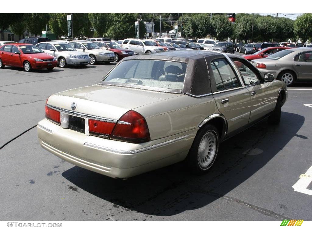 2000 Grand Marquis LS - Harvest Gold Metallic / Medium Parchment photo #5