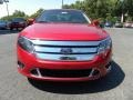 2010 Red Candy Metallic Ford Fusion Sport  photo #6