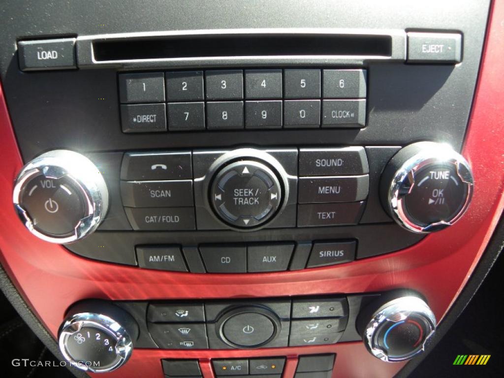 2010 Fusion Sport - Red Candy Metallic / Charcoal Black/Sport Red photo #18