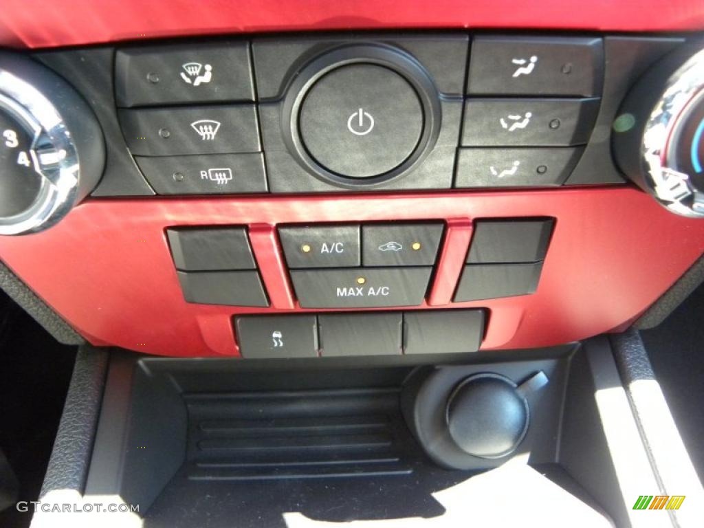 2010 Fusion Sport - Red Candy Metallic / Charcoal Black/Sport Red photo #19
