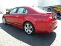 2010 Red Candy Metallic Ford Fusion Sport  photo #25