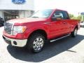 2010 Vermillion Red Ford F150 XLT SuperCab  photo #6