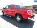 2010 Vermillion Red Ford F150 XLT SuperCab  photo #25