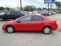 2003 Flame Red Dodge Neon SE  photo #2