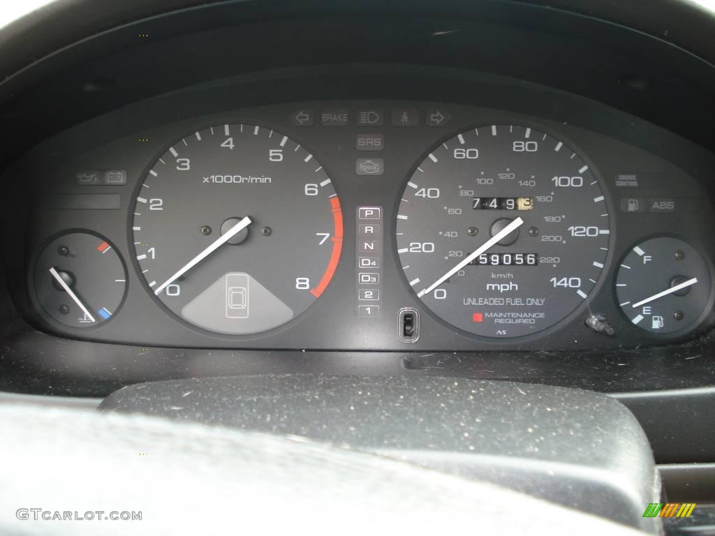 1995 Accord EX Sedan - Frost White / Beige photo #10