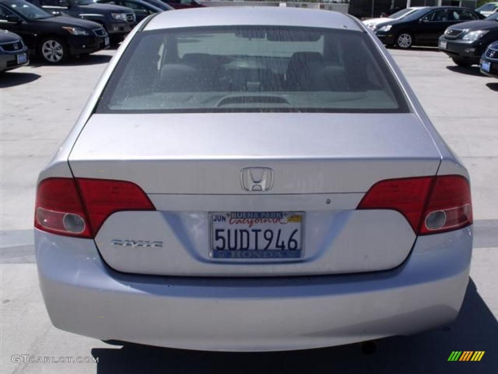 2006 Civic EX Sedan - Alabaster Silver Metallic / Gray photo #6