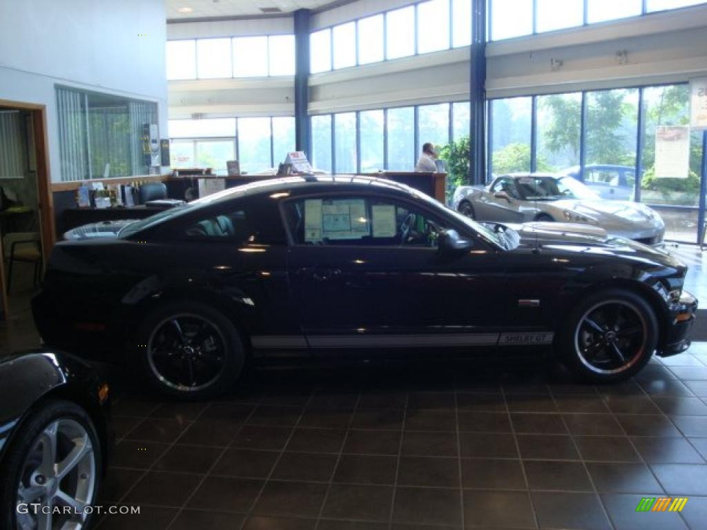 2007 Mustang Shelby GT Coupe - Black / Dark Charcoal photo #7