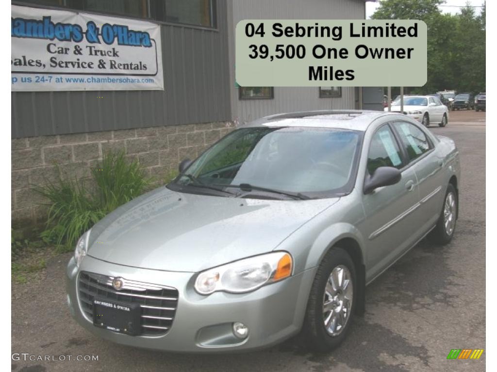 Satin Jade Pearl Chrysler Sebring