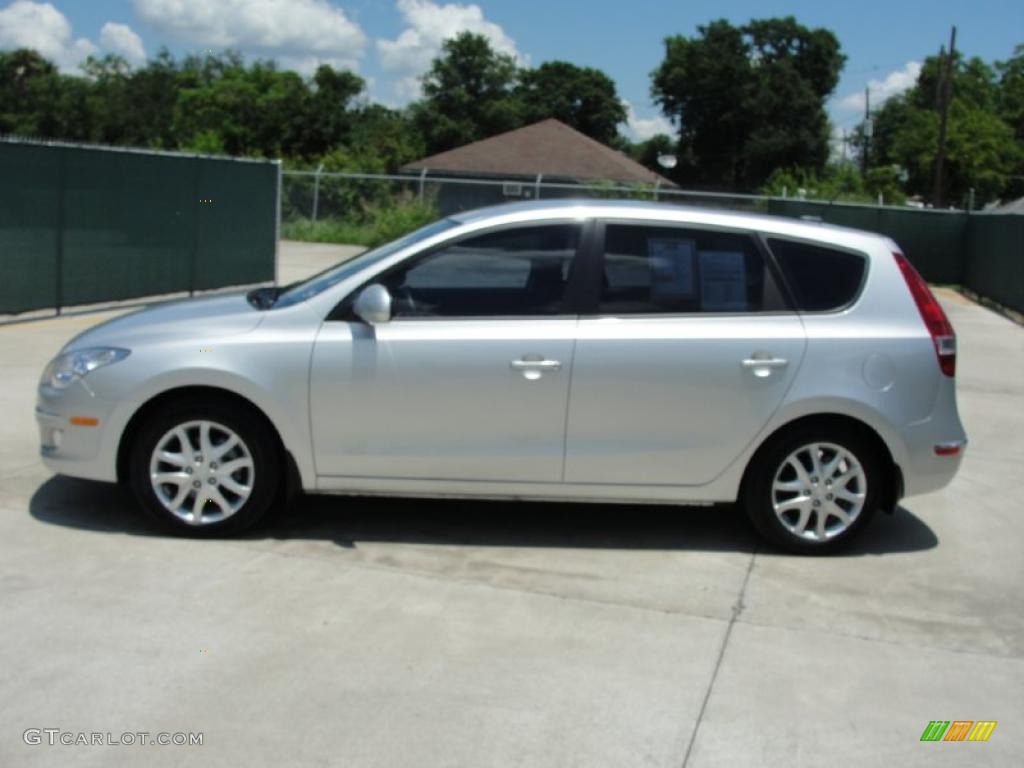 2009 Elantra Touring - Quicksilver / Black photo #6