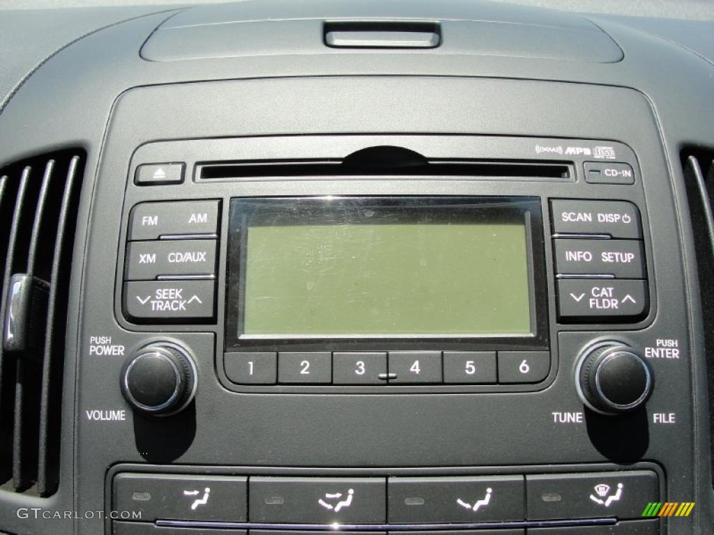 2009 Elantra Touring - Quicksilver / Black photo #40