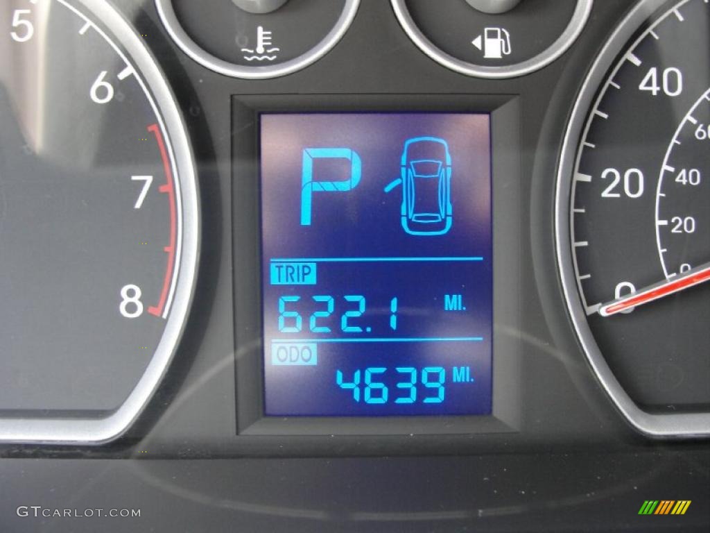 2009 Elantra Touring - Quicksilver / Black photo #45