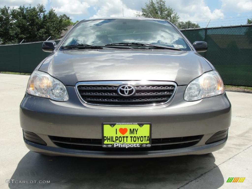 2006 Corolla CE - Phantom Gray Pearl / Stone photo #9