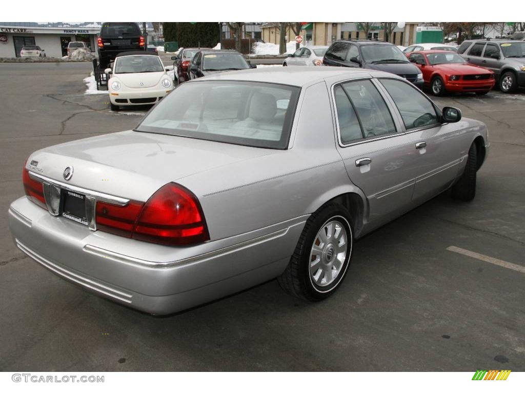 2004 Grand Marquis LS - Silver Birch Metallic / Light Flint photo #5