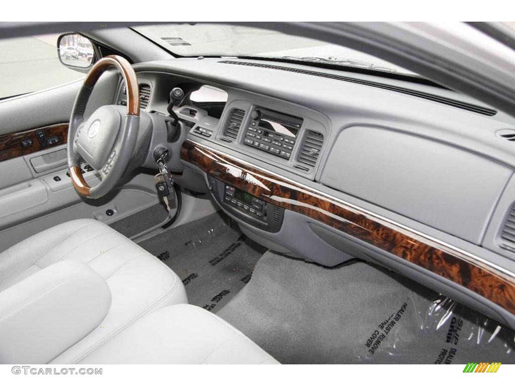 2004 Grand Marquis LS - Silver Birch Metallic / Light Flint photo #12