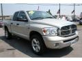 2008 Bright Silver Metallic Dodge Ram 1500 Laramie Quad Cab 4x4  photo #13