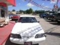 1993 Vibrant White Ford Mustang LX 5.0 Convertible  photo #6