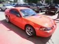 2000 Performance Red Ford Mustang GT Coupe  photo #3