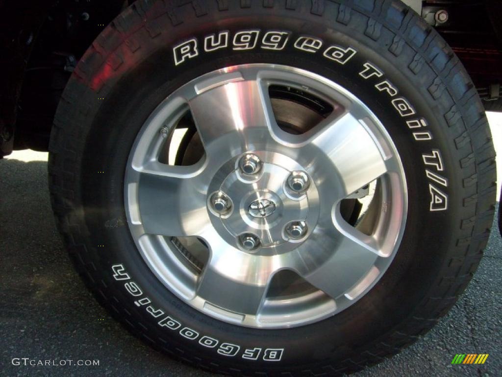 2010 Tundra Limited Double Cab 4x4 - Black / Red Rock photo #20