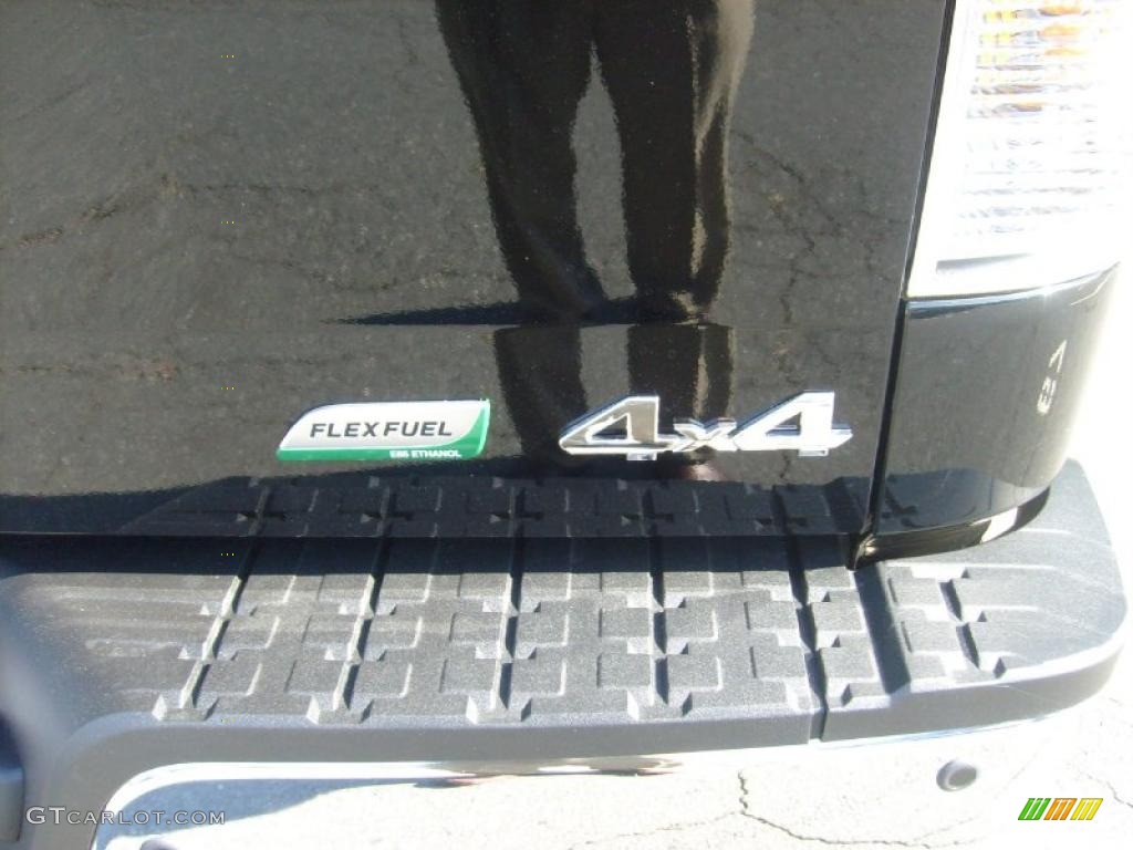 2010 Tundra Limited Double Cab 4x4 - Black / Red Rock photo #24