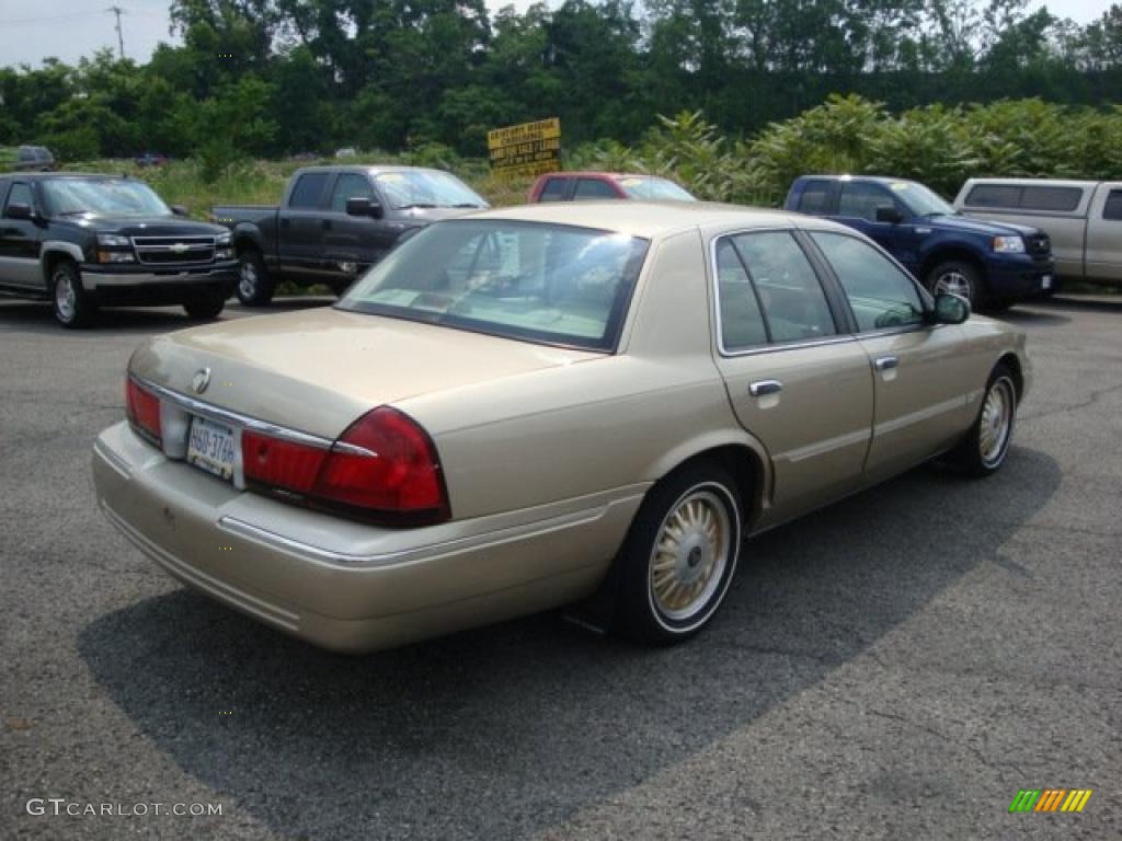 2000 Grand Marquis LS - Harvest Gold Metallic / Medium Parchment photo #3