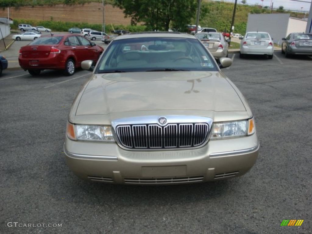 2000 Grand Marquis LS - Harvest Gold Metallic / Medium Parchment photo #11