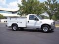 2005 Oxford White Ford F250 Super Duty XL Regular Cab Chassis Utility  photo #3
