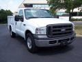2005 Oxford White Ford F250 Super Duty XL Regular Cab Chassis Utility  photo #5